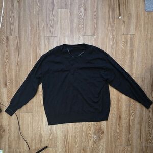 Lane Bryant Black V-Neck Sweater